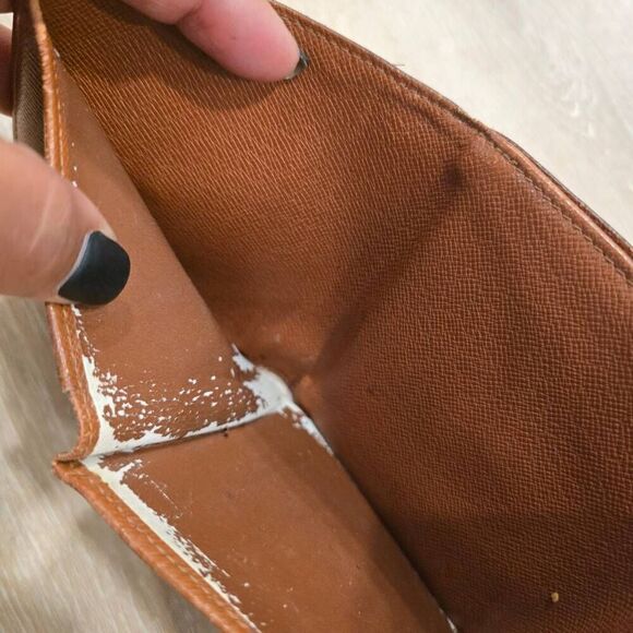 Louis Vuitton Compact Elise Wallet Monogram Vintage Leather - Picture 9 of 10